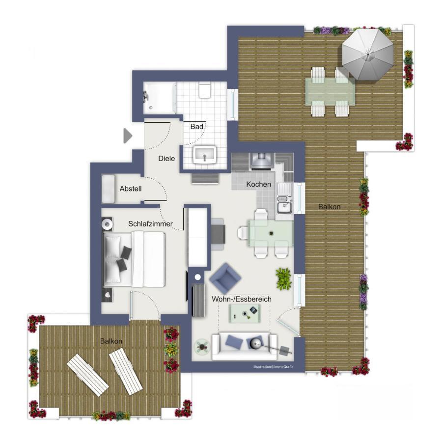 Villa Sanddorn Wohnung 11 Börgerende-Rethwisch Exteriör bild